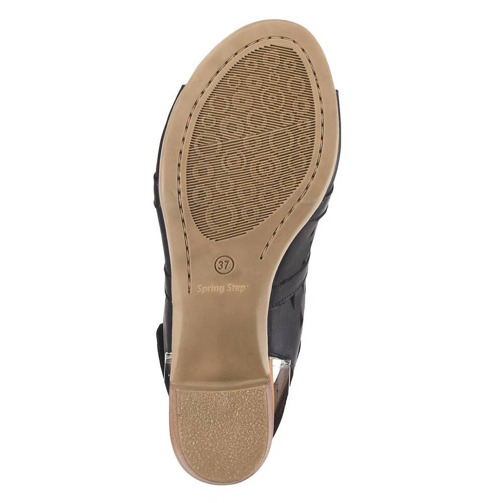 NEW SPRING STEP SHOES women's dorotha sandal in black - Picture 7 of 7
